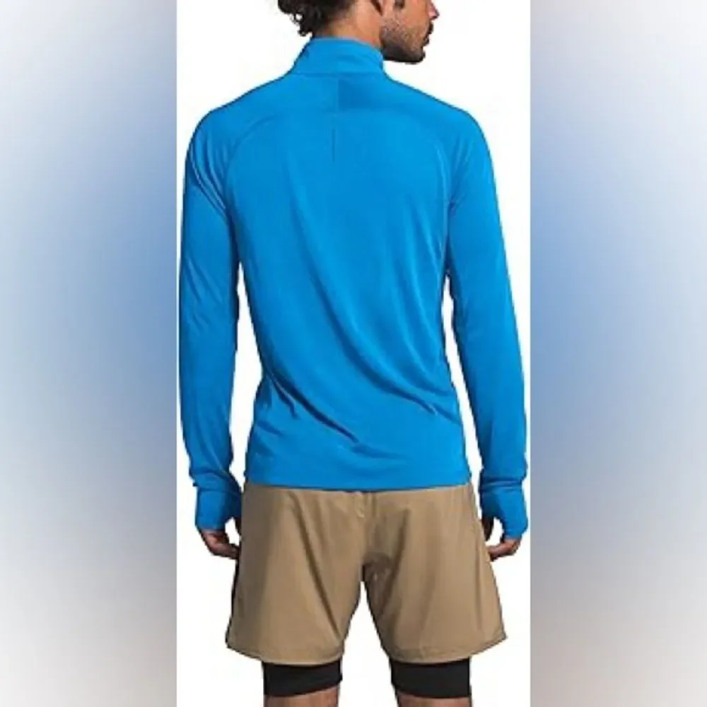THE NORTH FACE Men's Essential 1/4 Zip, Clear Lake Blue